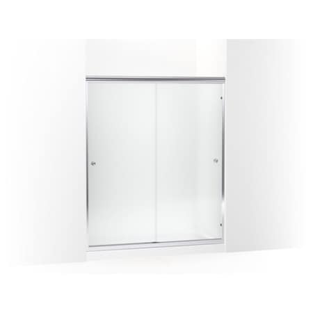 Sterling Finesse Frameless Sliding Shower Door 54-5/8"-59-5/8" W X 70-1/16" H 5477-59S-G03